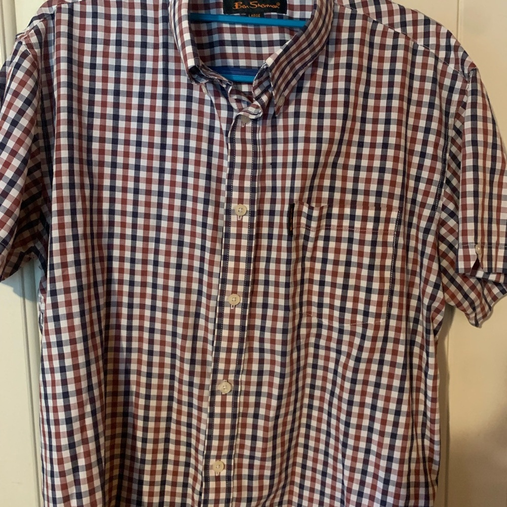 Ben Sherman Men's Multicolor Checkered Shirt